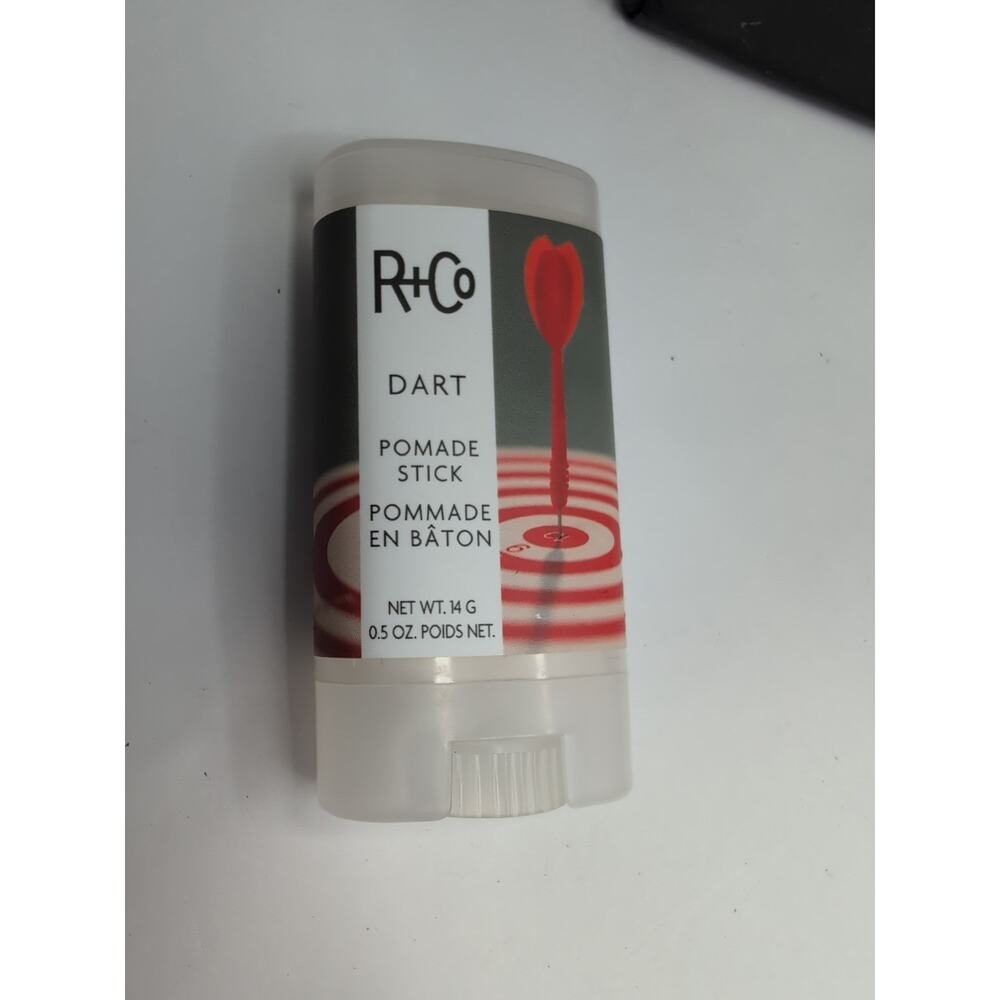 R+Co DART Pomade Stick 0.5 oz / 14g Vegan UV Protection Hair Styling FREE Ship